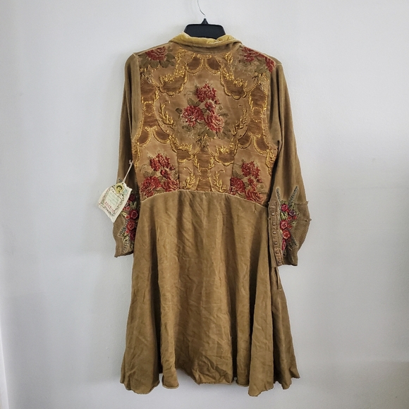 Aratta The Heart of Autumn Coat In Antique Bronze - Picture 12 of 12